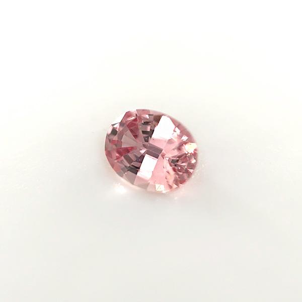 ≪非加熱≫パパラチアサファイア ルース 0.221ct【品質保証書/日独宝石鑑別書付】の画像