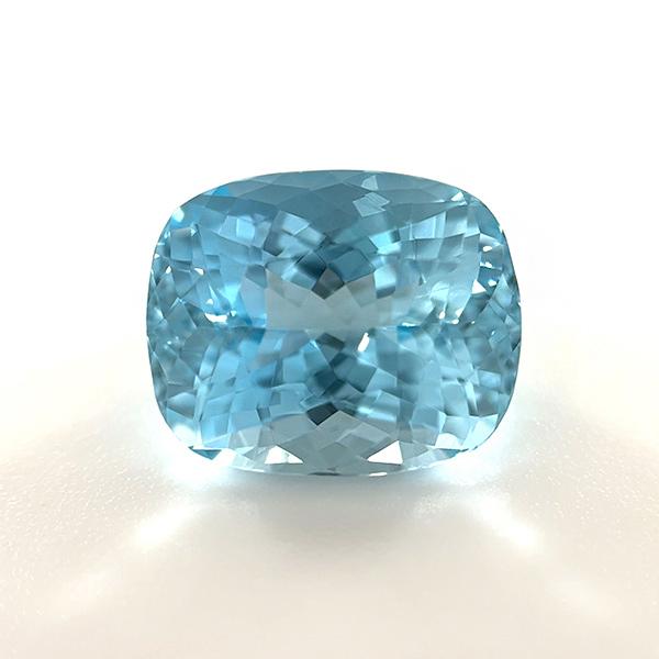【天然】アクアマリン ルース 23g アクアマリン ルース 2.23ct【品質保証書/宝石鑑別書付】 : 宝石天国