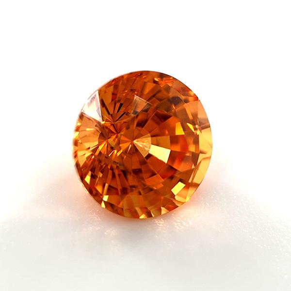 マンダリンガーネット ルース 1.21ct【品質保証書/宝石鑑別書付】の画像