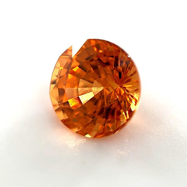 マンダリンガーネット ルース 1.21ct【品質保証書/宝石鑑別書付】の画像