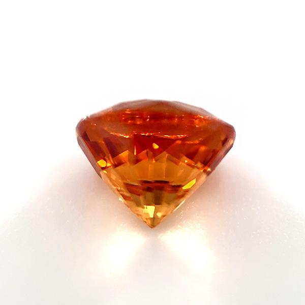 マンダリンガーネット ルース 1.21ct【品質保証書/宝石鑑別書付】の画像