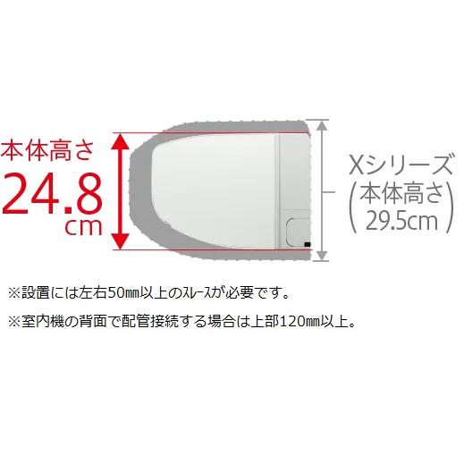 エアコン 日立 白くまくん 8畳 Cシリーズ 単相100V RAS-C25N(W)  送料無料（北海道・沖縄・離島・一部地域は別途見積り）【配送のみ/設置工事なし】｜houselabo｜08