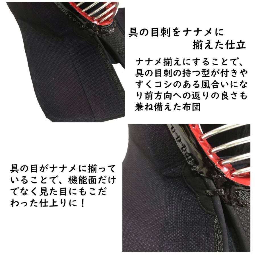 西日本武道具 剣道面 頂 黒 面単品 6mm総織刺 : KENDO IPPON 西日本武道具 剣道面 頂 黒 面単品 6mm総織刺 : KENDO IPPON
