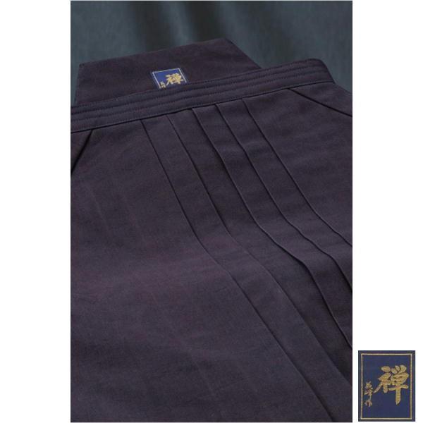 剣道袴 禅 袴10000番 義峰作 金印 湯通し済 23 〜 29号 袴 希望者には刺繍無料 贈答箱対応可 ギフト プレゼント
