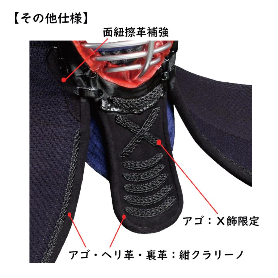 剣道面 剣道防具 面 日武 エアフィット織刺仕立 : KENDO IPPON - 通販