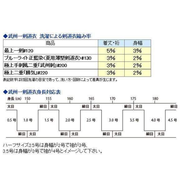 道着袴セット 武州一セット 最上一剣 か ブルーライト正藍染 30KAN番袴