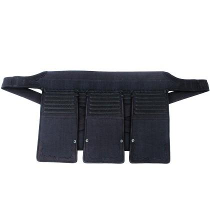 お得な面 ・ 垂セット 剣道 日武 龍閃 織刺面 柔 ・ 龍閃4.0m/m織刺垂セット(中 ・ 大サイズ) 