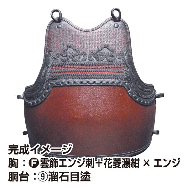 ミツボシ 剣道胴 剣道防具 胴 日武 セミオーダー変わり塗胴（50本型