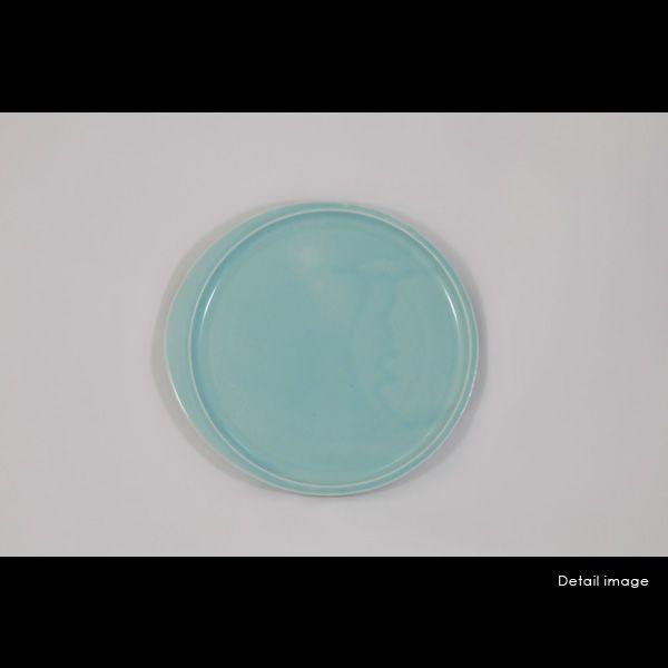 美濃焼「TOKI」シリーズ A-plate ライトブルー |  | 01