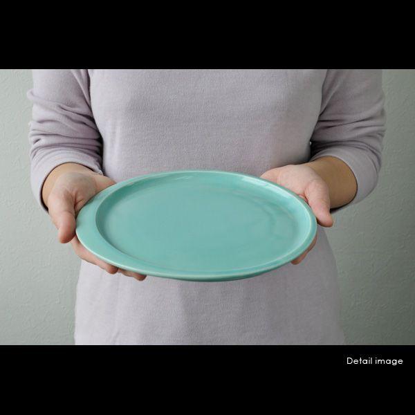 美濃焼「TOKI」シリーズ A-plate ライトブルー |  | 02