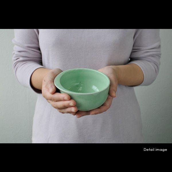 美濃焼「TOKI」シリーズ A-bowl ライトグリーン |  | 02