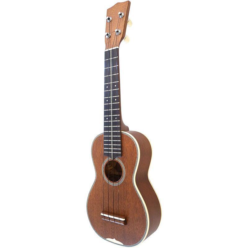 【ラスト1点】 LUNAMV-3S ソプラノウクレレ (国産 ホンジュラスマホガニー材単板 KIWAYA) 【XU1560336607】(55196円)