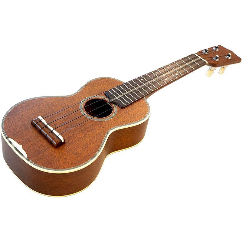 【ラスト1点】 LUNAMV-3S ソプラノウクレレ (国産 ホンジュラスマホガニー材単板 KIWAYA) 【XU1560336607】(55196円)