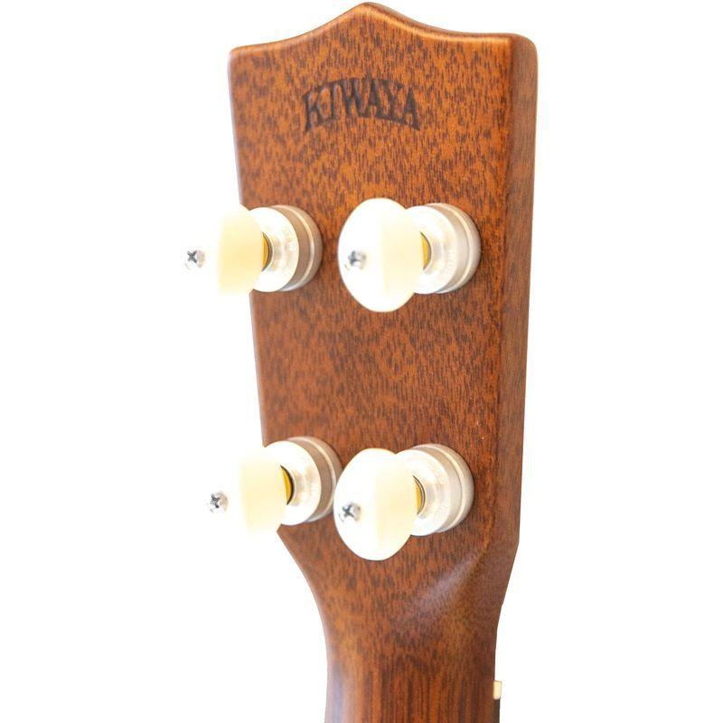 【ラスト1点】 LUNAMV-3S ソプラノウクレレ (国産 ホンジュラスマホガニー材単板 KIWAYA) 【XU1560336607】(55196円)