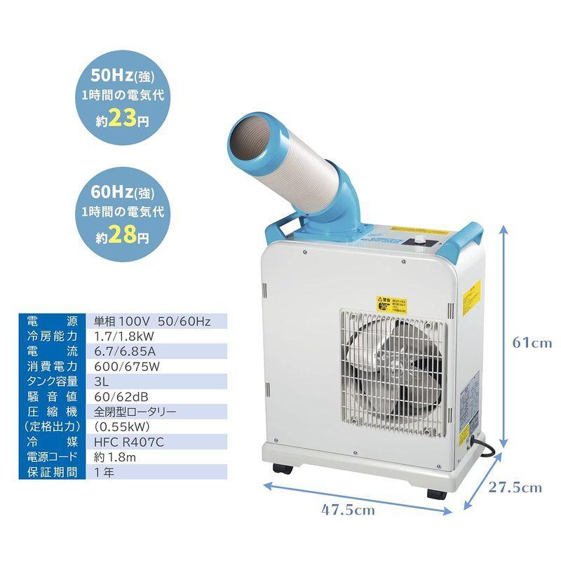 有名ブランド House.of.candyナカトミ NAKATOMI ミニスポットクーラー