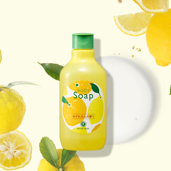 HOUSE OF ROSE（ハウスオブローゼ） ボディソープ YL ゆずれもんの香り300mL Oh!Baby ユズ レモン ボディウォッシュ ...