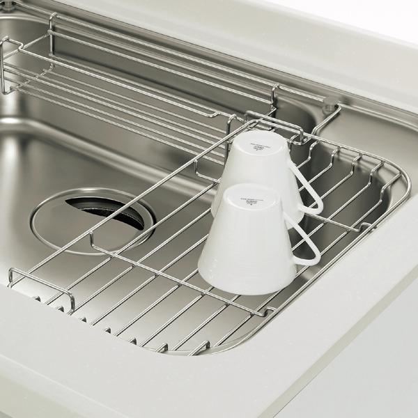 公式 キッチン 収納 食器 WMP-2S 水切りトレー(FM/FSシンクステンレストップ用) ハウステック Housetecの画像