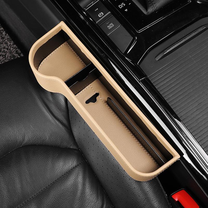 シートサイドポケット 車用 収納ボックス 隙間 小物収納 省スペース 座席 シートレール カー用品 便利グッズ|houshinchi|09
