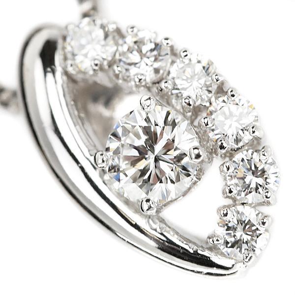 POLA ポーラ ダイヤモンド ネックレス 0.82ct Pt950 Pt900 透かし 送料 