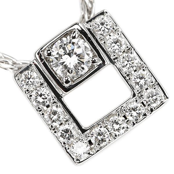 NINA RICCI（ニナ・リッチ） セイコー ダイヤモンド ネックレス 0.38ct