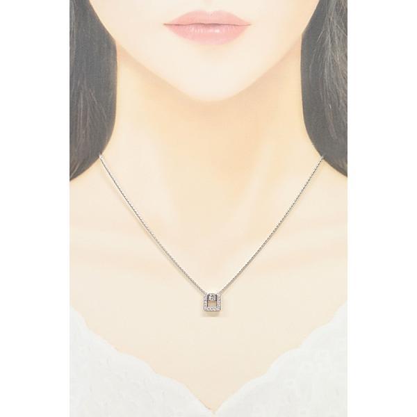 【NINA RICCI】ネックレス Pt850/Pt900 ダイヤ0.24ct NINA RICCI（ニナ・リッチ） セイコー ダイヤモンド ネックレス 0.38ct
