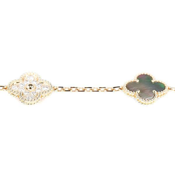Van Cleef & Arpels アルハンブラブレスレット スウィート アルハンブラ ブレスレット 18K イエローゴールド, マザー