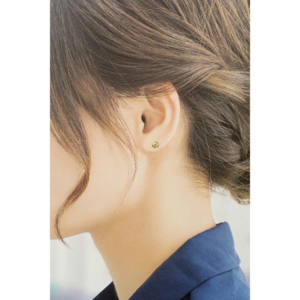 美品【ティファニー】K18YGダイヤモンドバイザヤードドロップピアス