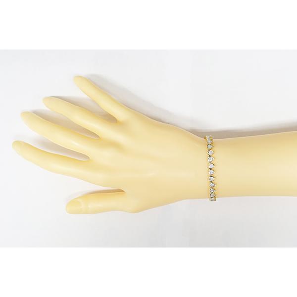 UKOPYさま　☆新品☆ k18wg ハートダイヤモンドブレスレット ダイヤモンド ブレスレット ハートモチーフ k18 ホワイトゴールド 送料