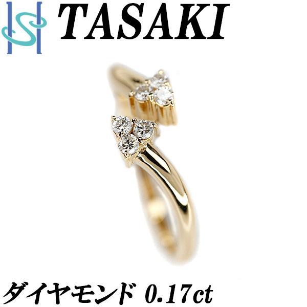 TASAKI（タサキ） 田崎真珠 ダイヤモンド オープンリング K18YG