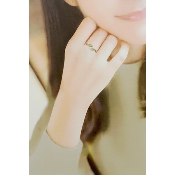 TASAKI（タサキ） 田崎真珠 ダイヤモンド オープンリング K18YG