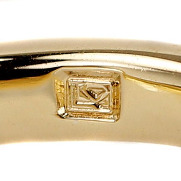 美品 THE LAZARE DIAMOND K18 ダイアリング 9号 ラザール ダイヤモンド（LAZARE DIAMOND） ダイヤモンド リング 0.25ct