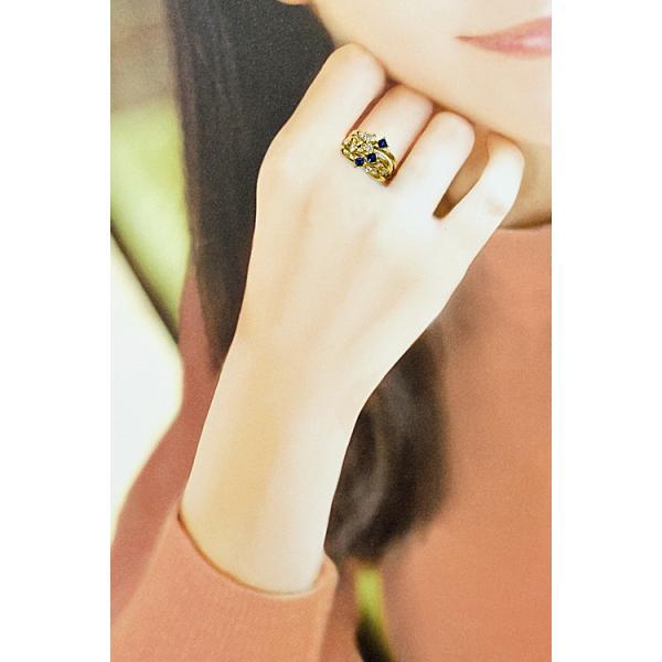 TASAKI タサキ サファイア ダイヤモンド K18YG 変形カット TASAKI タサキ サファイア ダイヤモンド K18YG 変形カット