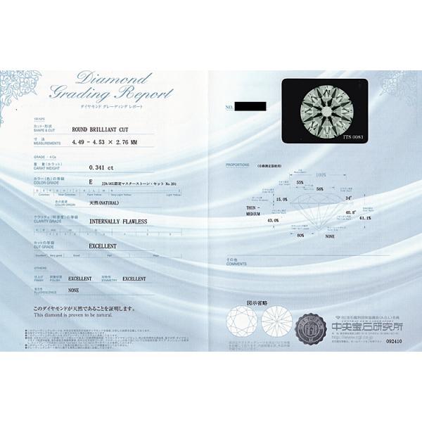 ダイヤモンドシライシ ダイヤモンド Pt950 鑑定書 グレード付き