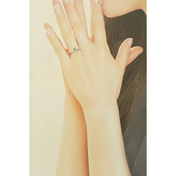 スタージュエリー バタフライリング STAR JEWELRY 18K ダイヤ