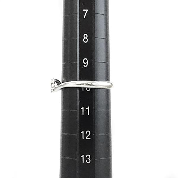 トレセンテ ダイヤモンド ローサV Pt900 一粒石 フローラ 花 TRECENTI 