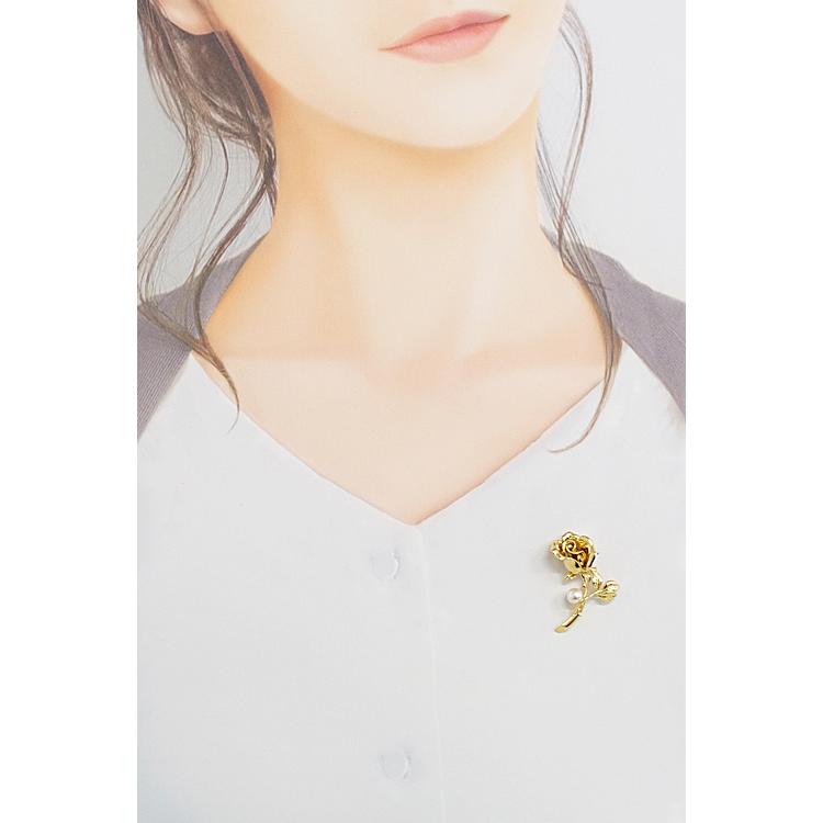 MIKIMOTO（ミキモト） アコヤパール バラ 薔薇 グレースケリー