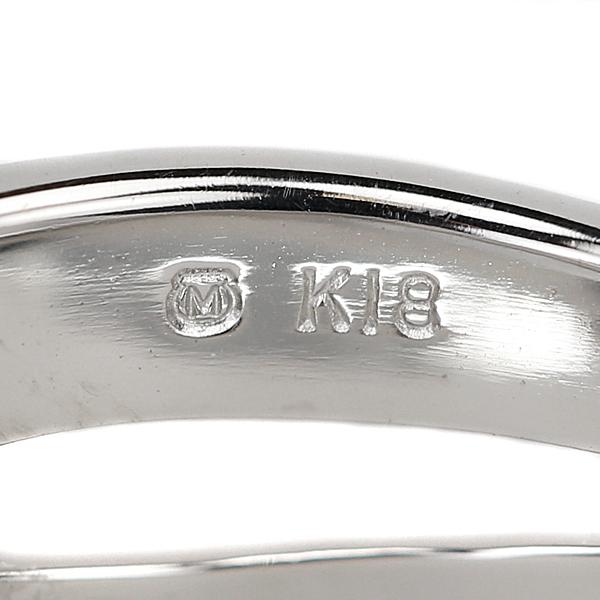 MIKIMOTO（ミキモト） ダイヤモンド リング 0.33ct K18WG 重ね付け風