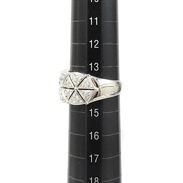 MIKIMOTO（ミキモト） ダイヤモンド リング 0.88ct Pt950 透かし 中古 