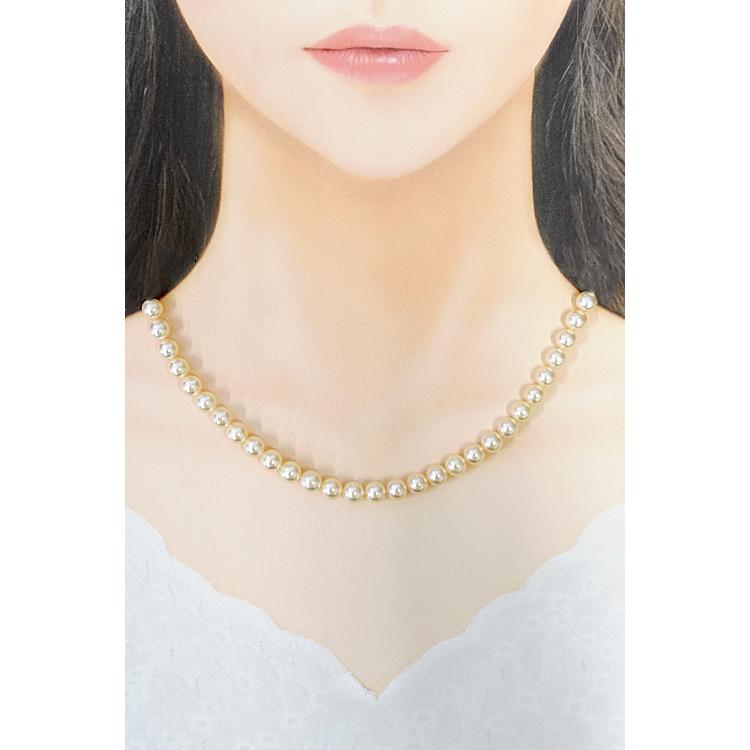 TASAKI タサキ 田崎真珠 アコヤパール ネックレス SV 連 ブランド 送料  