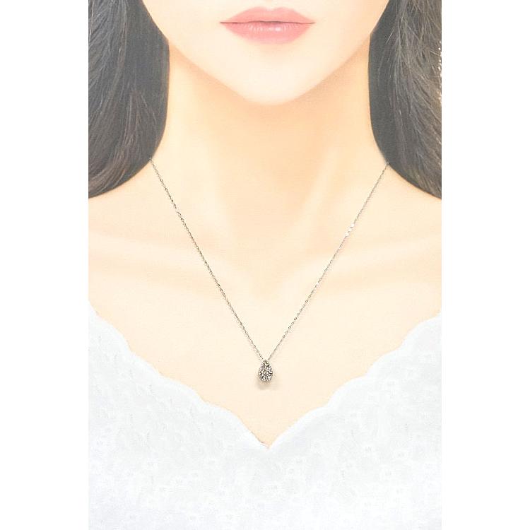 GSTV ブラウンダイヤモンド ネックレス K18PG Pt950 送料無料 美品 