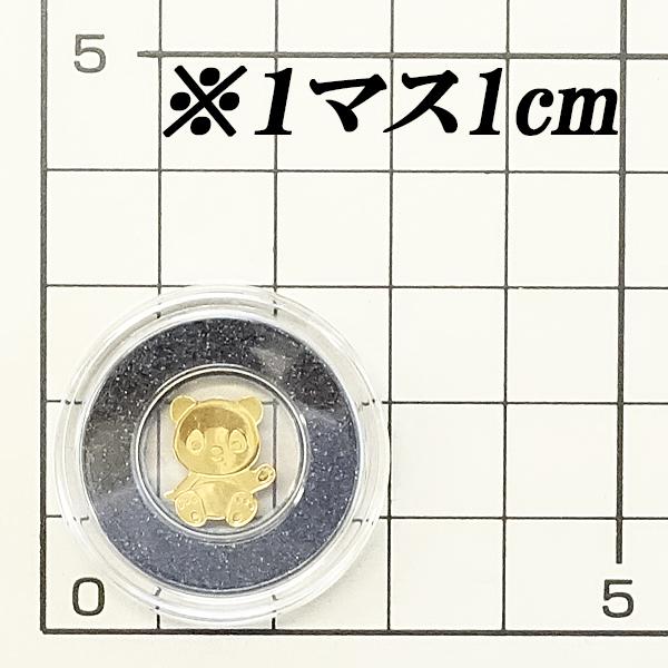 パンダ コイン K24IG インゴット 純金 パラオ 金貨 1ドル 1＄ 送料無料