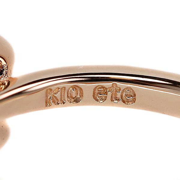 ete エテ リング K10PG リボン 地金のみ 石なし ブランド 送料 ete エテ リング K10PG リボン 地金のみ 石なし ブランド 送料