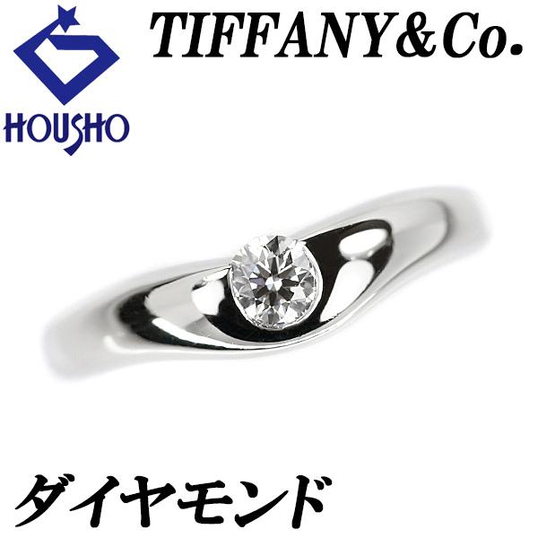 TIFFANY&Co.（ティファニー） ダイヤモンド カーブドバンド リング 