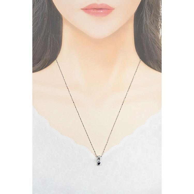 H.L アッシュエル ダイヤモンド ネックレス 0.305ct Pt900 グレード 