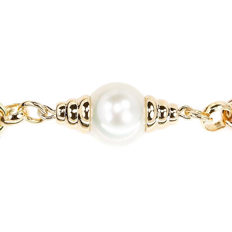 MIKIMOTO ミキモト アコヤパール ネックレス ブレスレット K18YG PG  