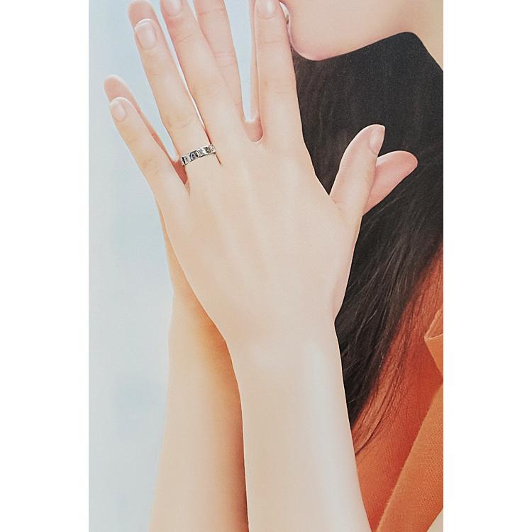 GUCCI（グッチ） アイコン リング K18WG #9 地金のみ 石なし ロゴ