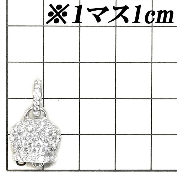 シャンテクレール ダイヤモンド カンパネッレ ペンダントトップ K18WG