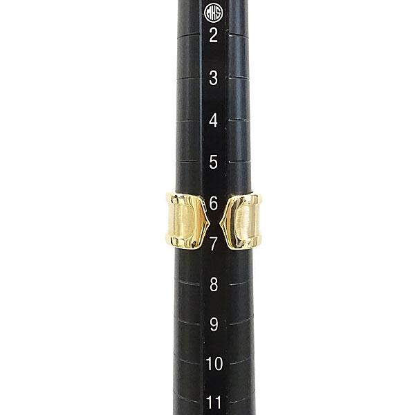 Cartier カルティエ C2 ラージ K18YG #46 オープンリング 梨地 Cartier カルティエ C2 ラージ K18YG #46 オープンリング 梨地