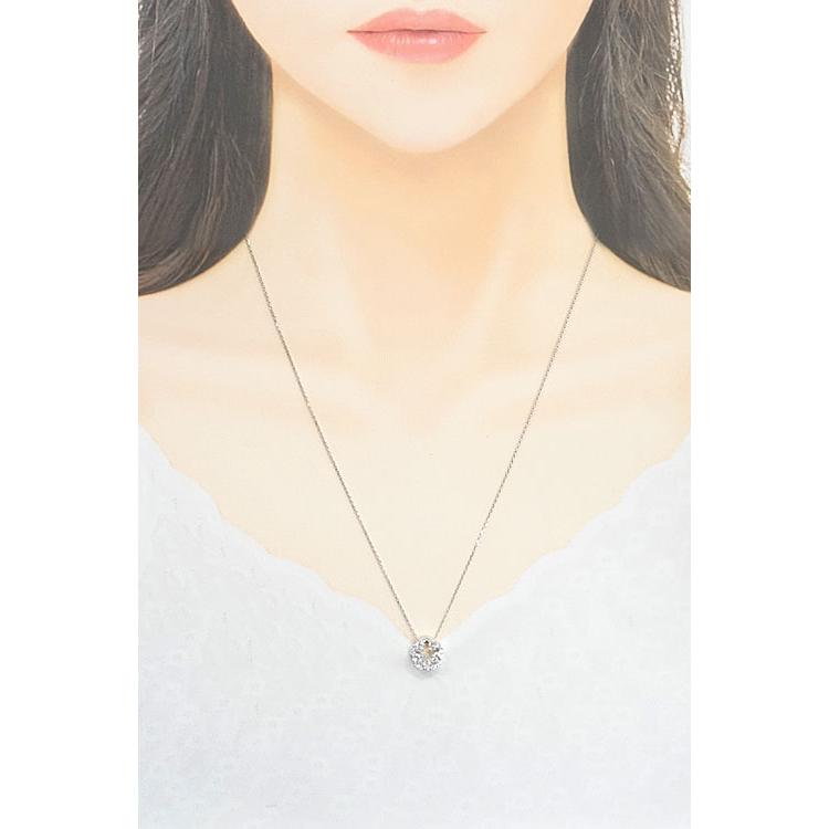 TASAKI タサキ 田崎真珠 ダイヤモンド ネックレス 0.62ct K18WG  