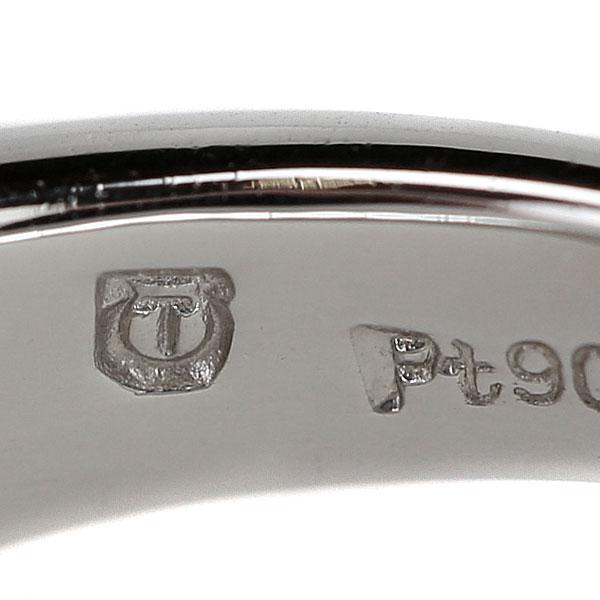 TASAKI タサキ 田崎真珠 黒蝶パール リング 11.7mm ダイヤモンド Pt900  